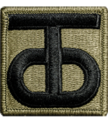 90th Reserve Command OCP Scorpion Shoulder Patch